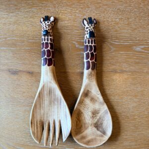 Salad Tongs & Salt/Pepper Shakers